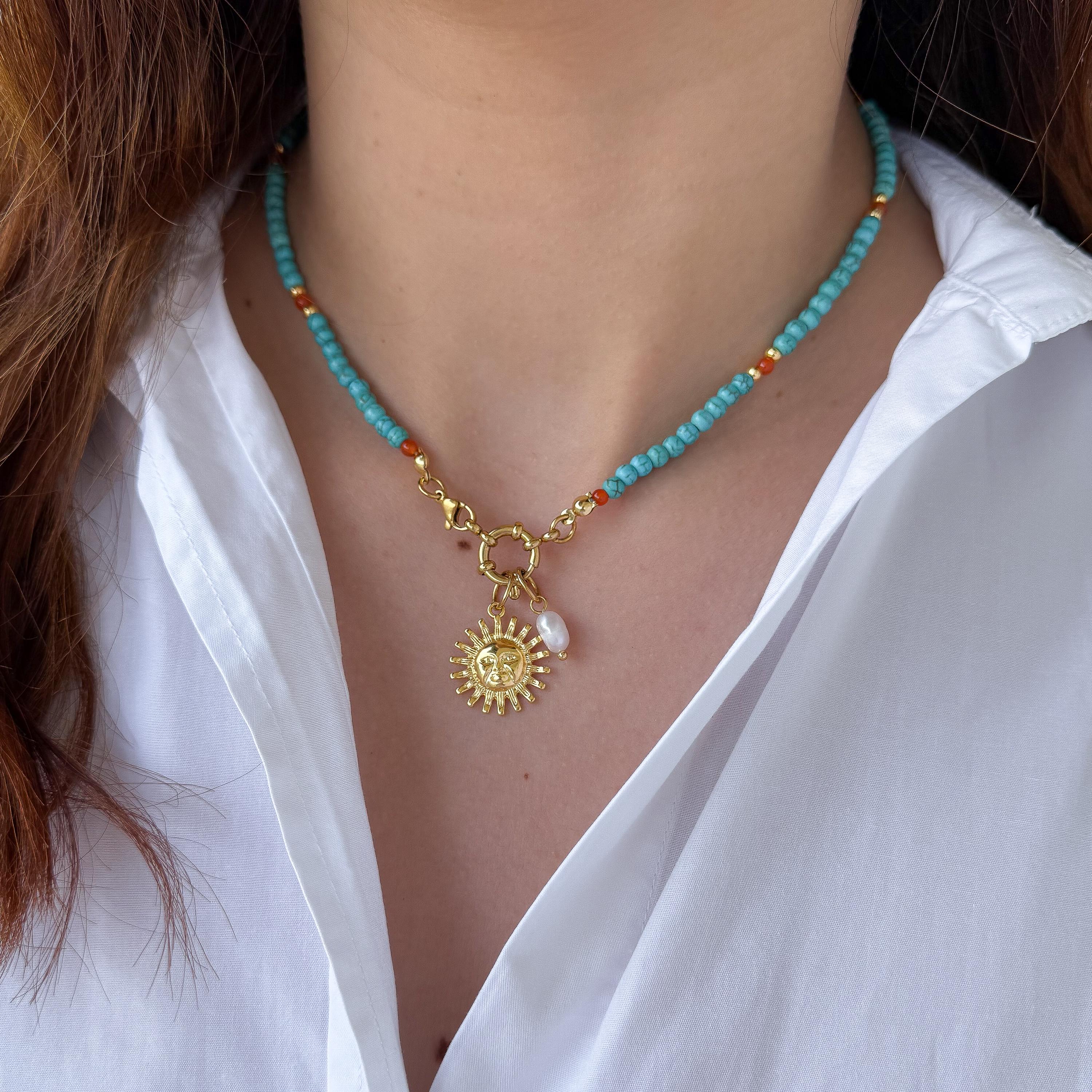 Beaded necklaces